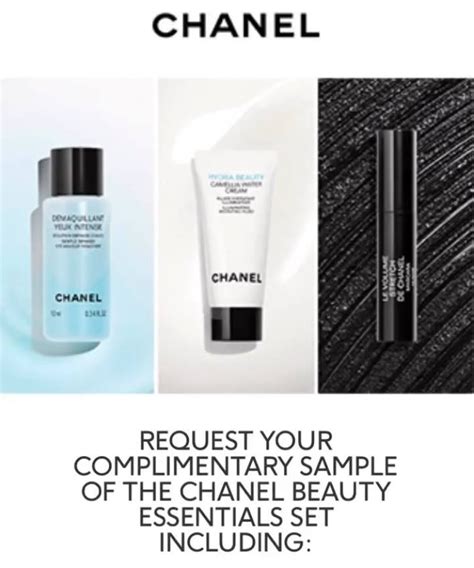 free chanel samples